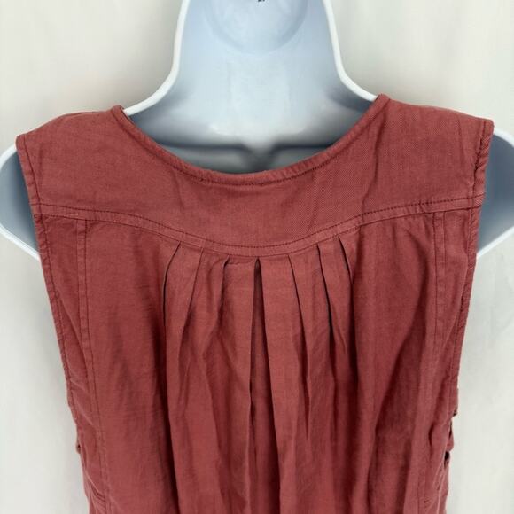 NWT Free People Moonshine Linen Dress Size Medium - Picture 9 of 12